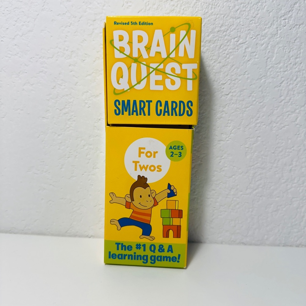 Smart Cards for Twos - Yellow